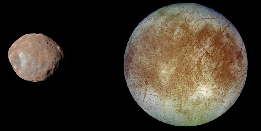 Phobos ed Europa