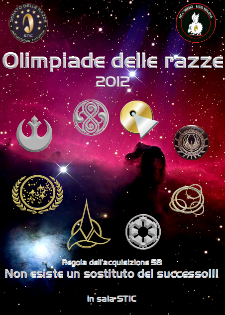 Manifesto dell'Olimpiade delle Razze, by Gianni Marchesini